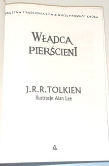 TOLKIEN- WŁADCA PIERŚCIENI ekskluzywna oprawa skórzana - 4