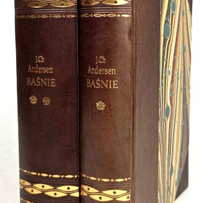 ANDERSEN - BAŚNIE Tom I-V [w 2 wol.] wyd.1931r.