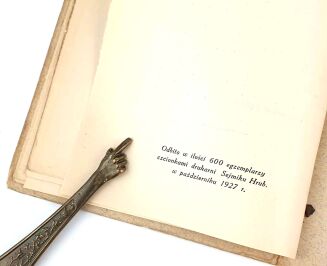 CIESIELCZUK- CHATY W OBŁOKACH 1927. Okładka - 3