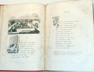 ZIELIŃSKI- KIRGIZ Lipsk 1847 z 5 litografiami i drzeworytami  - 7