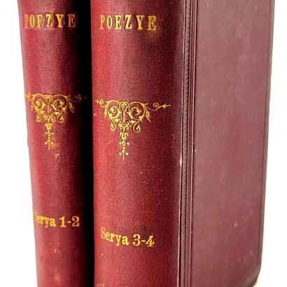 KONOPNICKA- POEZYE. Serya I-IV 1888, 1883, 1887, 1896 wyd. 1