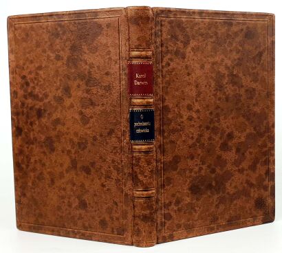 DARWIN- THE DESCENT OF MAN 1875 second polish edition