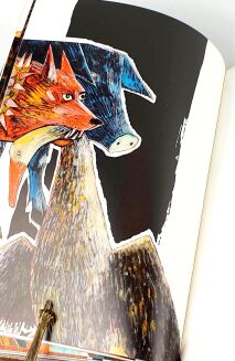 ORWELL - FOLWARK ZWIERZĘCY Wydanie kolekcjonerskie ilustrowane gwaszami Iwana Kulika - 13