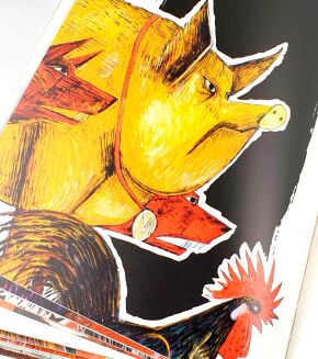 ORWELL - FOLWARK ZWIERZĘCY Wydanie kolekcjonerskie ilustrowane gwaszami Iwana Kulika - 5