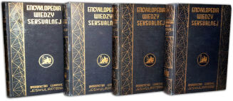 MARCUSE; HIGIER- ENCYKLOPEDIA WIEDZY SEKSUALNEJ t.1-4 [komplet w 4 wol.] wyd.1937 - 2