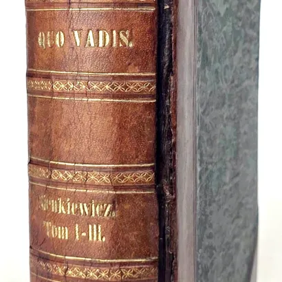 SIENKIEWICZ - QUO VADIS wydanie 1 z 1896r.