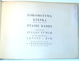 TUWIM - LOKOMOTYWA wyd.1 Ilustrowali: Levitt i Him - 3