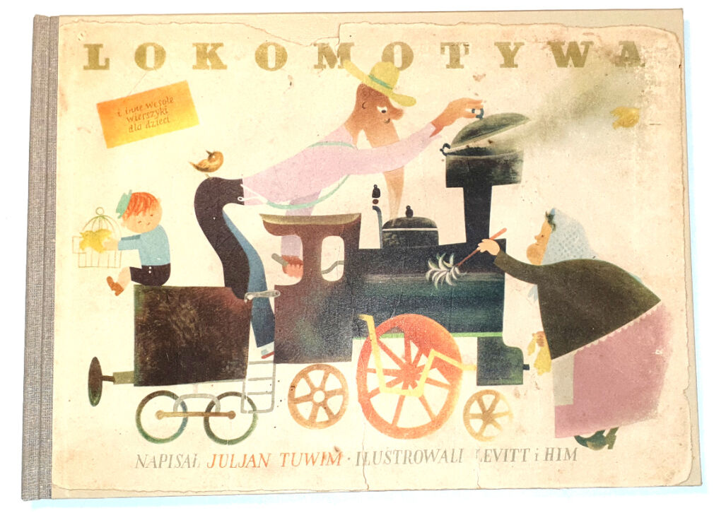 TUWIM - LOKOMOTYWA wyd.1 Ilustrowali: Levitt i Him