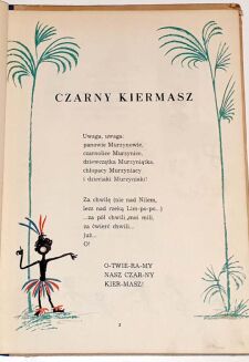 LENGREN- O DZIECIACH CZARNYCH, BIAŁYCH I W PASKI różne wiersze i obrazki - 6