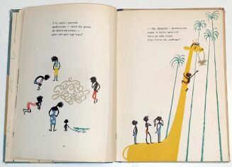 LENGREN- O DZIECIACH CZARNYCH, BIAŁYCH I W PASKI różne wiersze i obrazki - 4