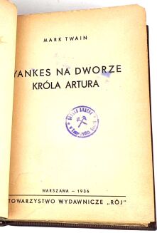 TWAIN - YANKES NA DWORZE KRÓLA ARTURA wyd.1 - 4