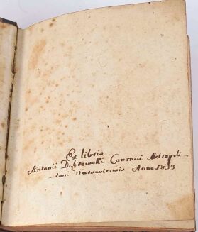 WORONICZ- KAZANIA TUDZIEŻ NAUKI PARAFIALNE  t.1-3 [kompletw  1 wol.] 1832 - 2