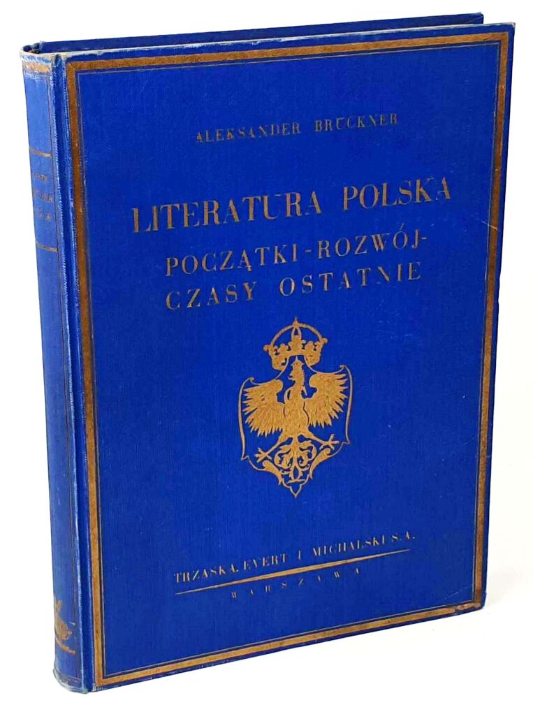BRUCKNER - LITERATURA POLSKA - OPRAWA Z ORŁEM 
