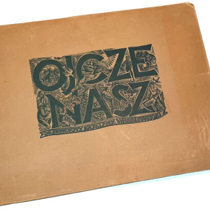 WRÓBLEWSKA - OJCZE NASZ wyd.1950 - teka 11 drzeworytów