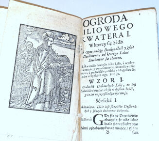 ZIELIŃSKI- OGROD LILIY DVCHOWNYCH BARANKOWI BOZEMV W KLASZTORZE KRAKOWSKIM IAGNIESZKI SWIĘTEY PANIEN ZAKONNYCH REGUŁY FRANCISZKA SWIĘTEGO wyd. 1661 - 3