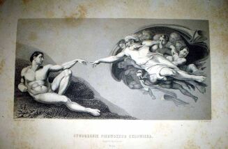 GALERYE WŁOSKIE wyd. 1875r. staloryty PÓŁSKÓREK - 17