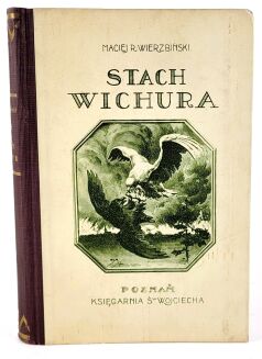 WIERZBIŃSKI - STACH WICHURA ilustr. Sawiczewskiego, obwoluta - 2