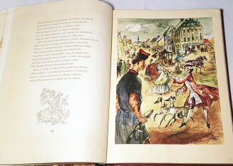 KRASICKI- SATYRY ilustr. SZANCER wyd. 1952r. - 8