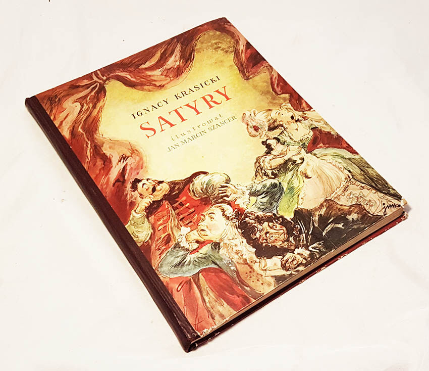KRASICKI- SATYRY ilustr. SZANCER wyd. 1952r.