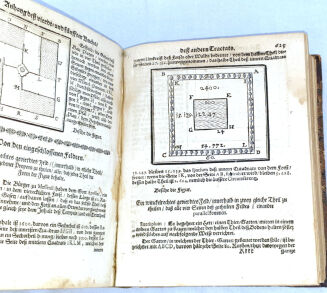 SCHWENTERS - GEOMETRIAE PRACTICAE NOVAE ET AUCTAE LIBRI IV  Nurnberg 1667 - 7