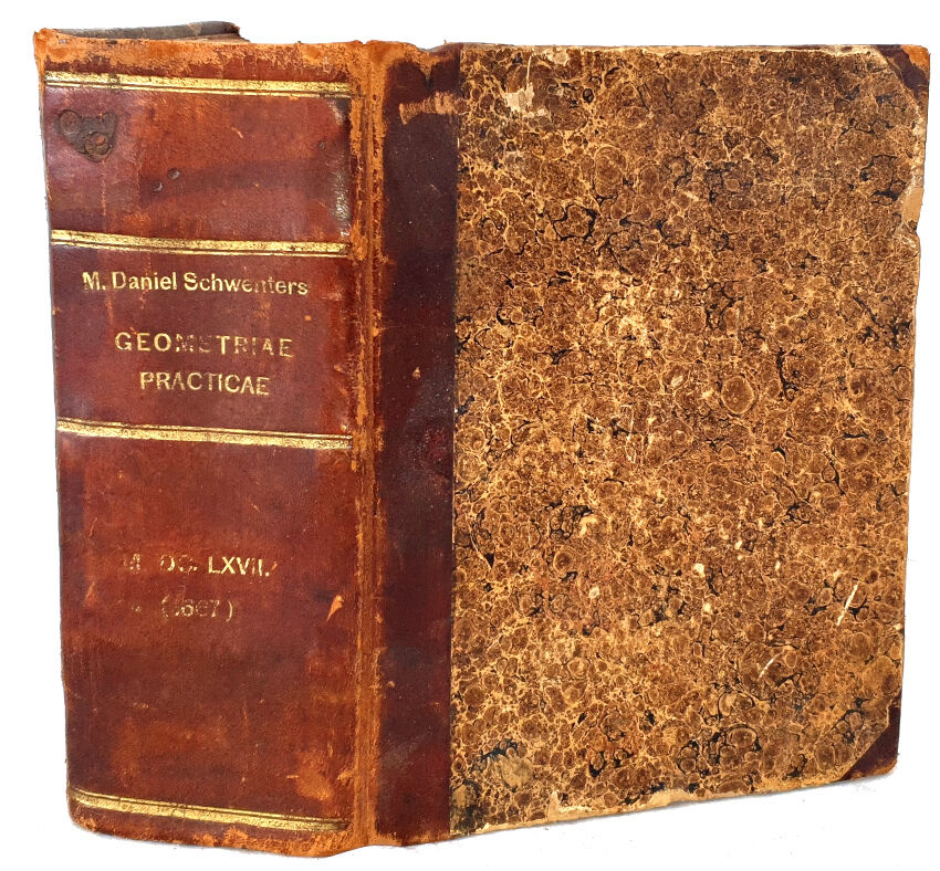 SCHWENTERS - GEOMETRIAE PRACTICAE NOVAE ET AUCTAE LIBRI IV  Nurnberg 1667