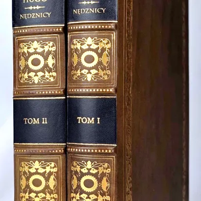 HUGO- NEDZNICY / LES MISERABLES. Vol. 1-2 (complete set in 2 volumes) illustrations by Antoni Uniechowski