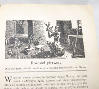 CERVANTES- DON KISZOT  Z LA MANCZY Obwoluta - 4