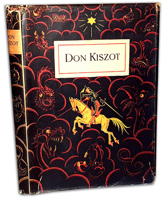 CERVANTES- DON KISZOT  Z LA MANCZY Obwoluta