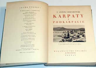 OSSENDOWSKI- KARPATY  z cyklu CUDA POLSKI oryginał - 2