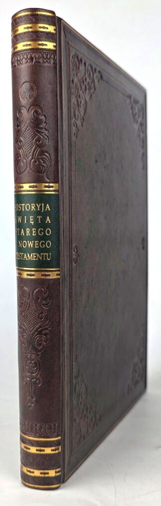 HISTORYJA ŚWIĘTA STAREGO I NOWEGO TESTAMENTU wyd. 1861 ryciny