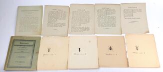 STRONCZYŃSKI- ROZRYWKI ENTOMOLOGICZNE wyd. 1835 kolorowane tablice - 10