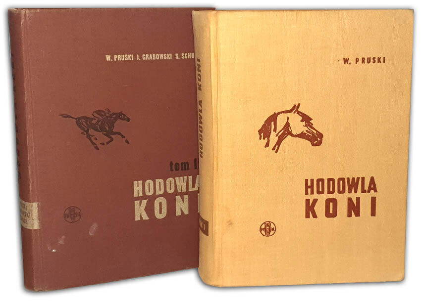 PRUSKI- HODOWLA KONI t. I-II wyd. 1960r.