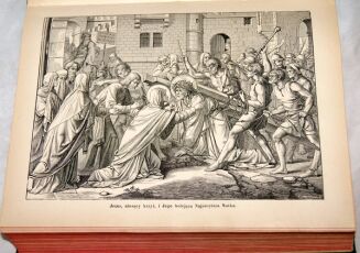 EMMERICH - ŻYWOT i BOLESNA MĘKA PANA NASZEGO oryginał OPRAWA WYDAWNICZA - 9