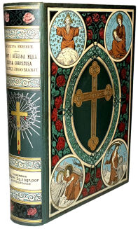 EMMERICH - ŻYWOT i BOLESNA MĘKA PANA NASZEGO oryginał OPRAWA WYDAWNICZA - 2