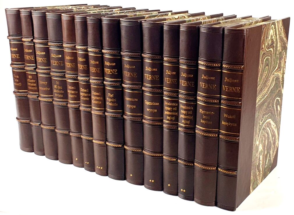 VERNE - NAJPOPULARNIEJSZE DZIEŁA kolekcja 14 wol.
