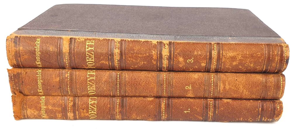 KONOPNICKA- POEZYE serya I-III 1888. Pierwsze wydania