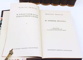 PROUST- W POSZUKIWANIU STRACONEGO CZASU t. 1-7 (komplet) - 4
