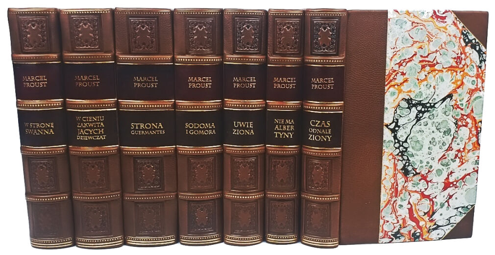PROUST- W POSZUKIWANIU STRACONEGO CZASU t. 1-7 (komplet)