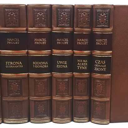 PROUST- W POSZUKIWANIU STRACONEGO CZASU t. 1-7 (komplet)