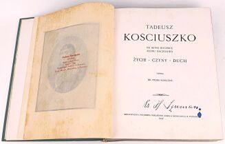 KONECZNY- TADEUSZ KOŚCIUSZKO. ŻYCIE, CZYNY, DUCH. OPRAWA WYDAWNICZA - 4