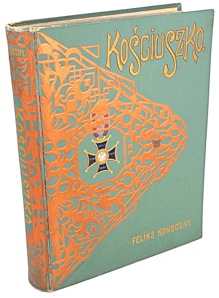 KONECZNY- TADEUSZ KOŚCIUSZKO. ŻYCIE, CZYNY, DUCH. OPRAWA WYDAWNICZA