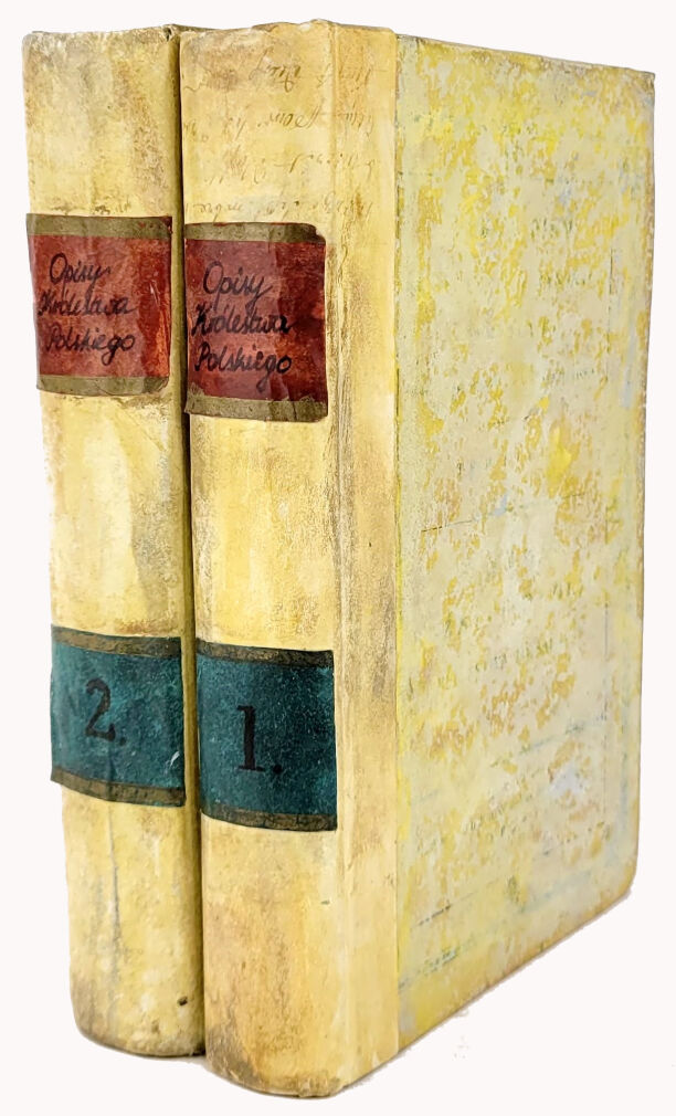 HOFFMANOWA - OPISY RÓŻNYCH OKOLIC KRÓLESTWA POLSKIEGO. T. 1-2 (komplet w 2 wol.). Wrocław 1833
