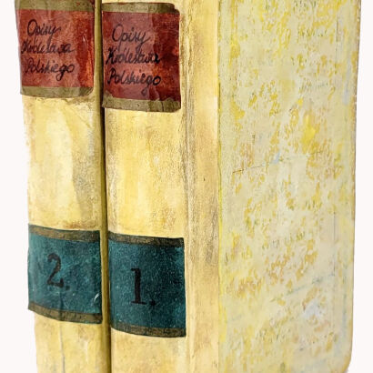 HOFFMANOWA - OPISY RÓŻNYCH OKOLIC KRÓLESTWA POLSKIEGO. T. 1-2 (komplet w 2 wol.). Wrocław 1833