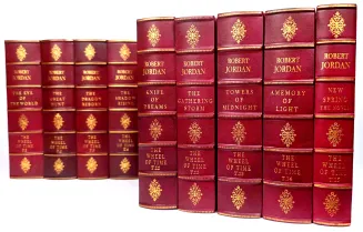 Robert Jordan's Wheel of Time: Complete premium leather-bound book series - 2