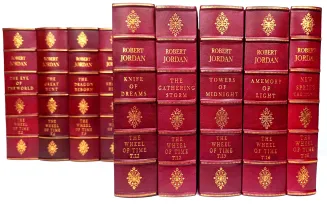 Robert Jordan's Wheel of Time: Complete premium leather-bound book series - 3