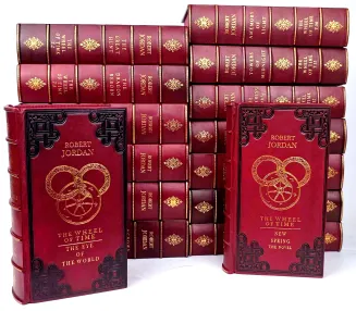 Robert Jordan's Wheel of Time: Complete premium leather-bound book series - 5