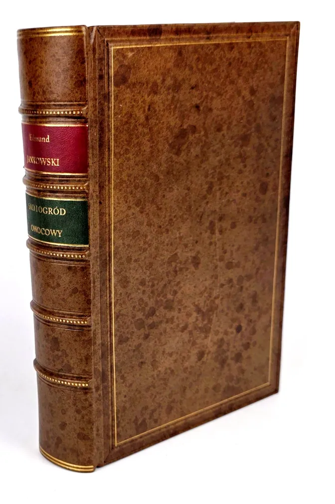 JANKOWSKI - SAD I OGRÓD OWOCOWY 1893r., tablice i drzeworyty