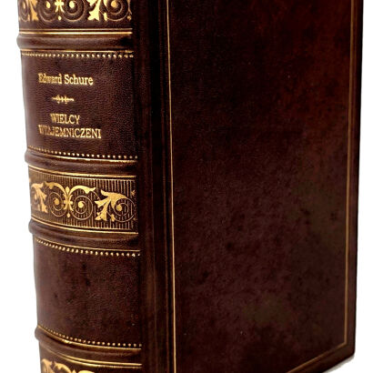 SCHURE- WIELCY WTAJEMNICZENI Zarys tajemnej historii religii 1939