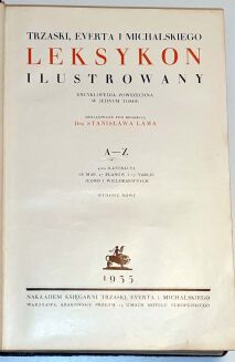 LEKSYKON ILUSTROWANY TRZASKI - OPRAWA - 2