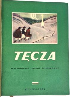 TĘCZA. Ilustrowane pismo tygodniowe (kulturalno-społeczne). R.IX, 1935, z. 1-12 [komplet w 2 wol.] - 8